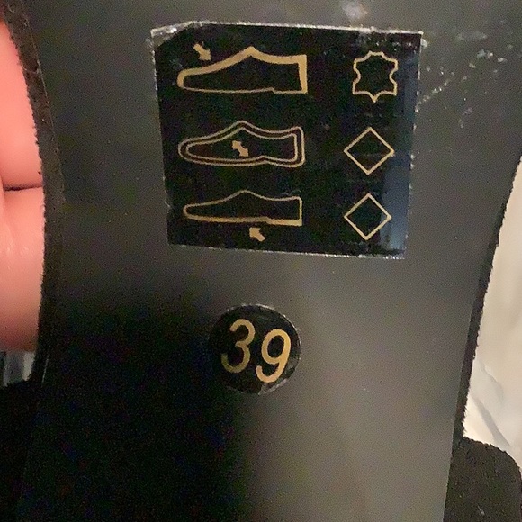 NWOT Shelly’s London Black Platform Sandal - Picture 7 of 9